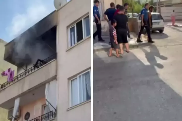 Kiracı dehşeti! Evi ateşe verip, eşyaları sokağa attı; linçten son anda kurtuldu