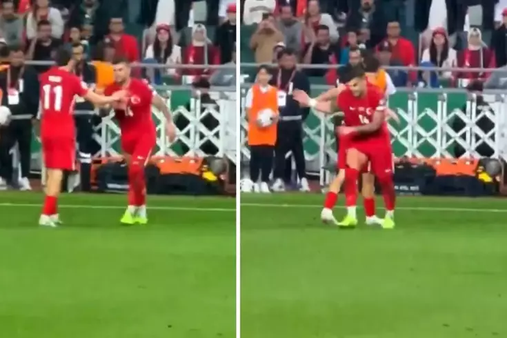 6-0'lık maça damga vuran görüntü! Milli Takım'da neler oluyor?