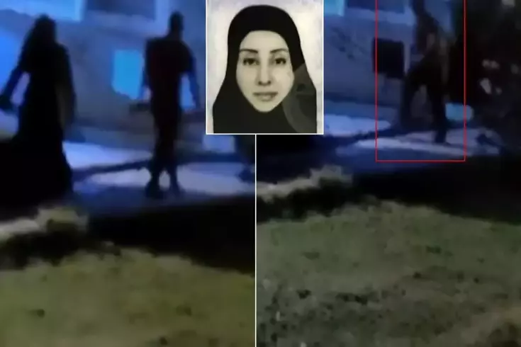 Eski eşinin eşarpla boğduğu Hanım Biçer'in son anları kamerada