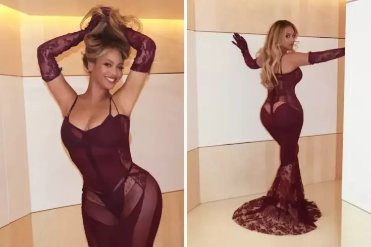 Beyoncé, 44. yaş gününü göz alıcı şeffaf elbisesiyle kutladı