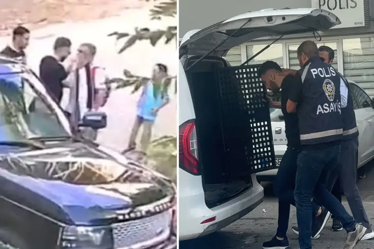 Çocuklarının gözü önünde babaya tokat atan saldırgan, aynı gün bakın ne yapmış