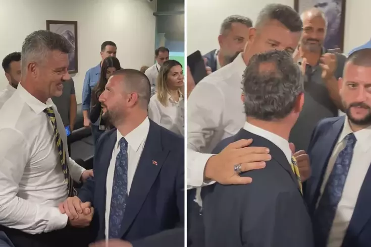 Fener'de yeni dönemin en net resmi! Ali Koç, Sadettin Saran'ı böyle tebrik etti