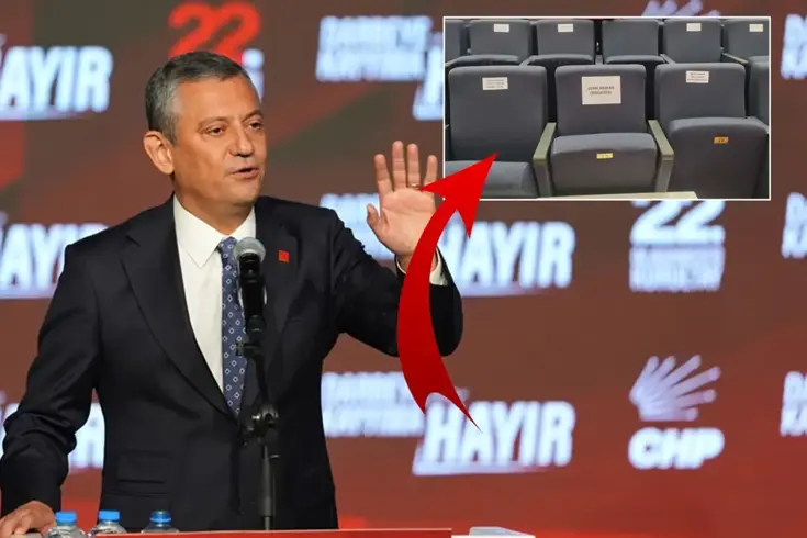 CHP'nin 22. Olağanüstü Kurultayı başladı! Özgür Özel, Kılıçdaroğlu için koltuk ayrılmadı