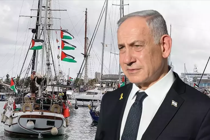 İsrail'den Küresel Sumud Filosu'na tehdit: İzin verilmeyecek