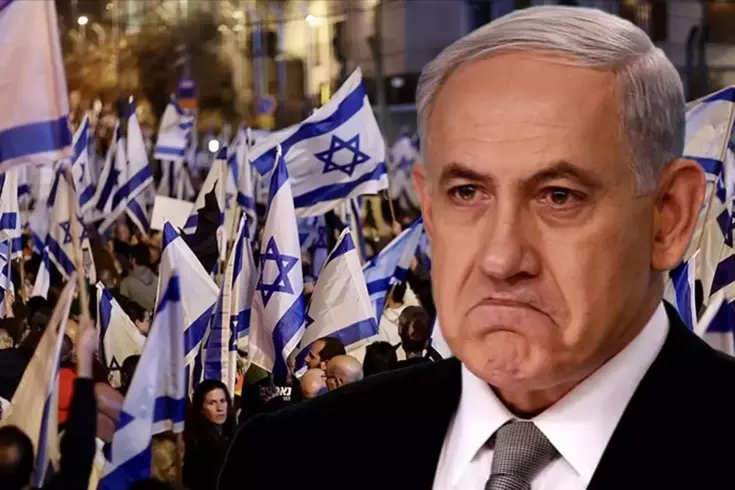 BM toplantısı için yola çıkacak Netanyahu'ya protesto şoku! Tutuklanmasını istediler