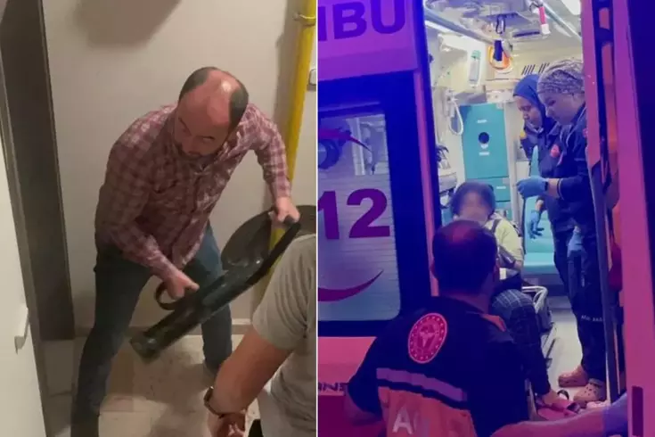 Eski eşim bıçakladı diyen kadının kapısı kırıldı, gerçek herkesi şaşırttı