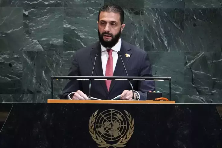 Şara'dan BM kürsüsünde tarihi çağrı: Suriye'ye yönelik yaptırımlar kaldırılmalı