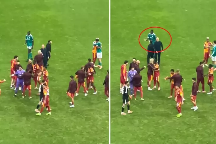 Arne Slot'tan Okan Buruk'a olay hareket