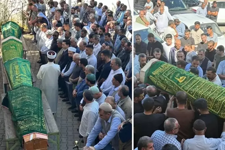 Diyarbakır'da su kuyusunda ölen 4 kuzen yan yana defnedildi