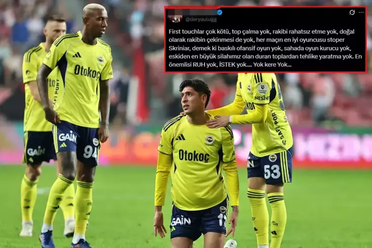 Puan kaybı sonrası çıldırdı! Ünlü şarkıcıdan Fenerbahçeli futbolculara büyük isyan