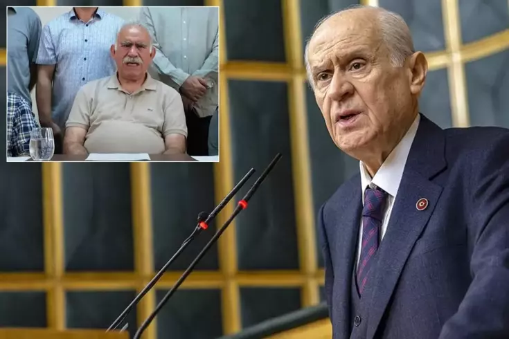 Bahçeli, Öcalan'dan SDG'ye çağrı yapmasını istedi