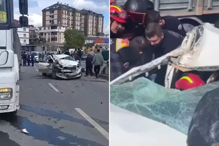Bir aileyi paramparça eden kaza! Anne hayatını kaybetti, baba ve çocuk yaralı
