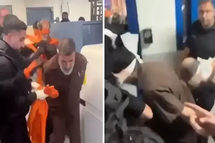 Esir takası öncesi skandal görüntüler! İsrail'den Filistinli tutsaklara işkence