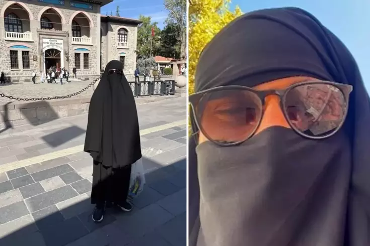 İşte çarşaf giyerek sokaklarda dolaşan erkeğin ifadesi