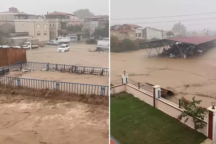 Bir ilimiz sele teslim! Yollar göle döndü, vatandaşlar önlem almayan belediyeye tepkili