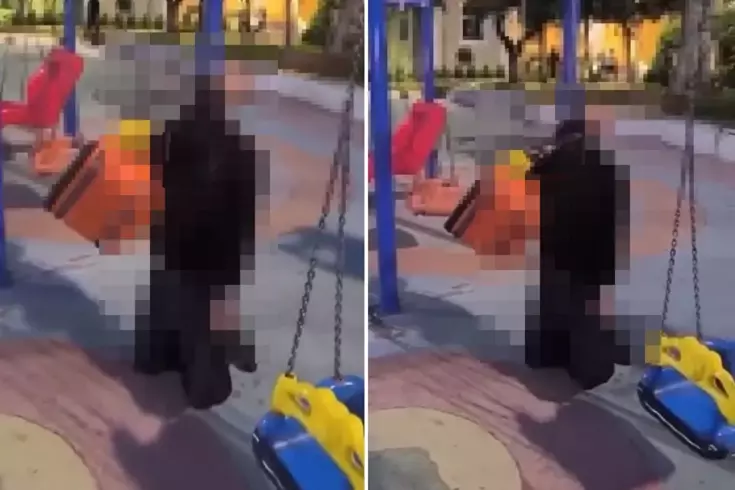 Çocuk parkında dehşete düşüren görüntü' ifadesinin Arapça tercümesi:

'صورة مروعة في حديقة الأطفال'