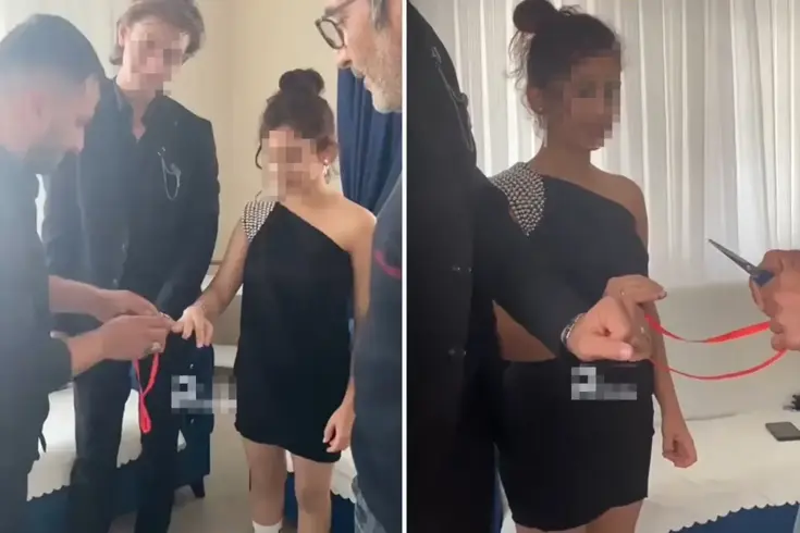 فضيحة! لقد خطبوا أطفالاً صغاراً.