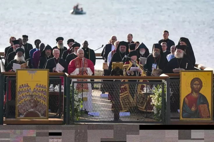 Papa 14. Leo İznik'te! Tarihi bazilikada 1700 yıl sonra ayin yaptı