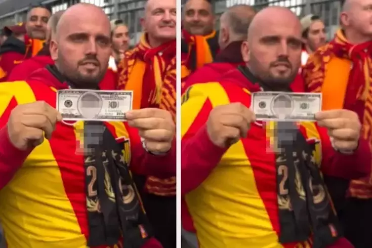 Kerem Aktürkoğlu'na dolarlı protesto