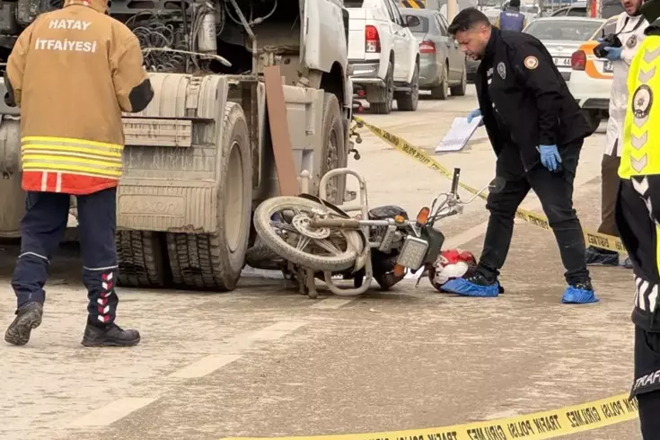 5 kişilik aile aynı motosiklete bindi, sonuç felaket oldu