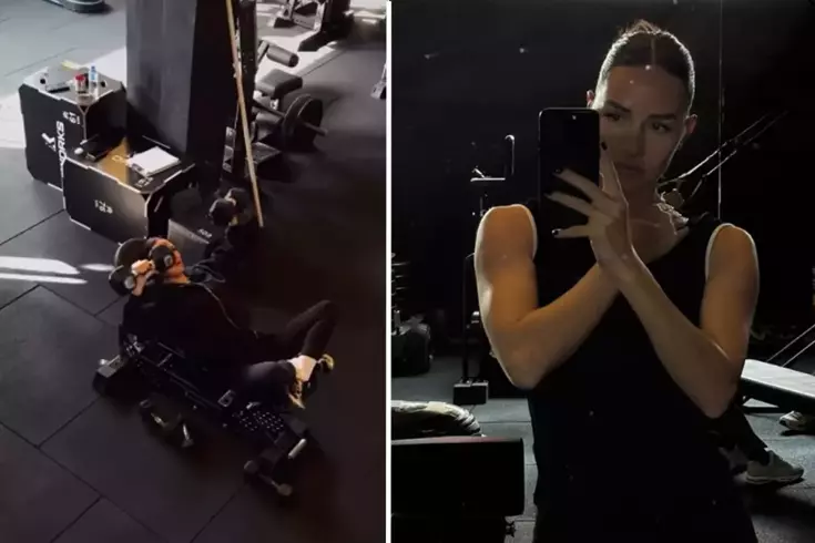 Yasemin Ergene'den sosyal medyayı sallayan spor pozları