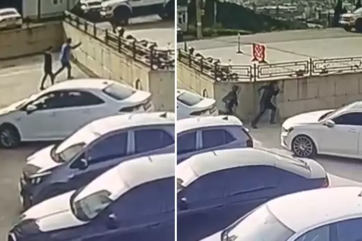 İzmit'te okul bahçesine yorgun mermi düştü