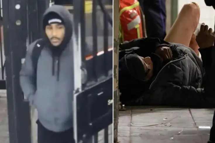 Metroda infial yaratan olay! Uyuyan adamı ateşe verip kaçtı