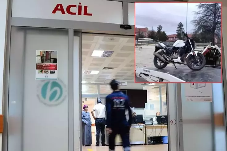 Çocukların motosiklet yolculuğu kanlı bitti