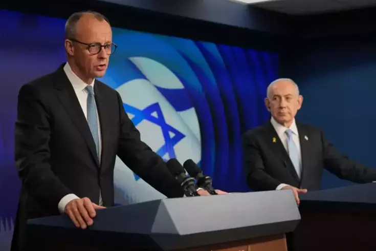 Direkt yüzüne söyledi! Almanya Başbakanı Merz'den basın toplantısında Netenyahu'ya şok