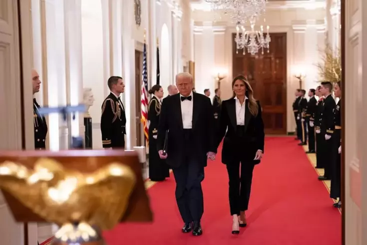 ABD First Lady'si Melania Trump ilk filmi için kamera karşısına geçti