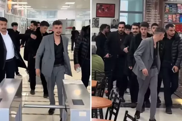 Erzurum'da Ülkücü gençlerin çektikleri video olay oldu