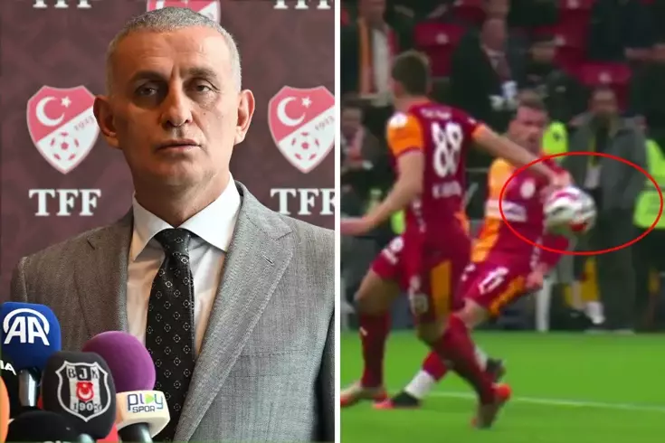 Galatasaray-Samsunspor maçındaki olay pozisyona Hacıosmanoğlu'ndan ilk yorum