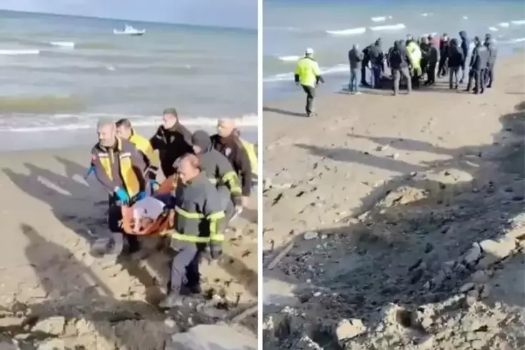Denize düşen kişinin cansız bedeni bulundu