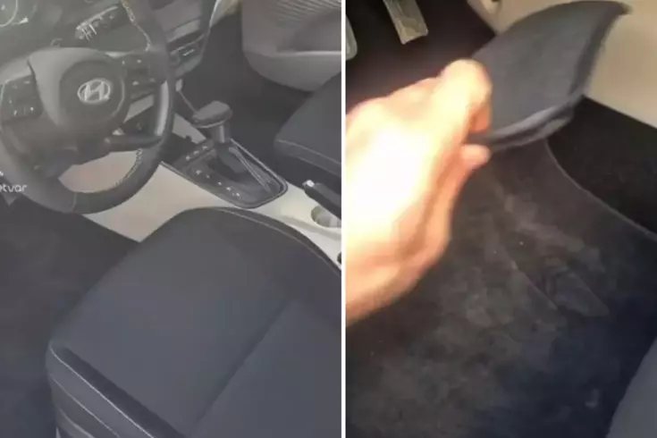 Sıfır araç aldı, paspası kaldırınca neye uğradığını şaşırdı: Yazıklar olsun