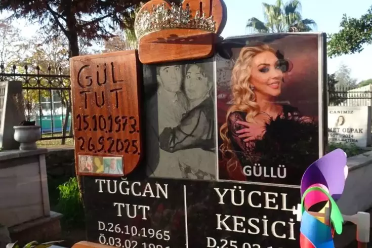 Güllü'nün mezarı gül bahçesine döndü
