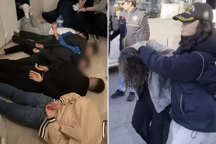 Suç örgütlerine operasyon! 2 kadın tetikçi de yakalandı