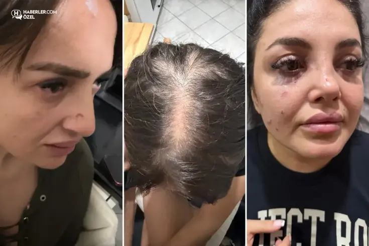 Beykoz'da dehşet anları! Ofisi basan grup eski patronlarını sokak ortasında darp etti