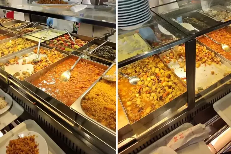 Devlet üniversitesinin açık büfesine bakın! Menüsü kadar fiyatı da olay