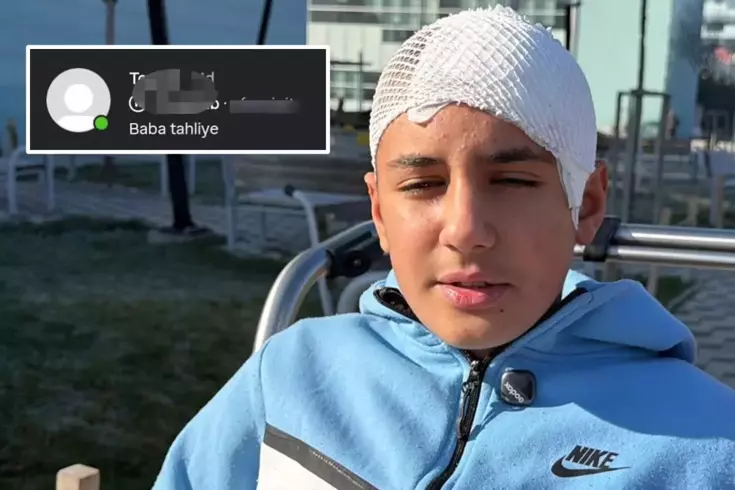 Baba tahliye mesajı paylaşan 13 yaşındaki çocuk yeniden tutuklandı