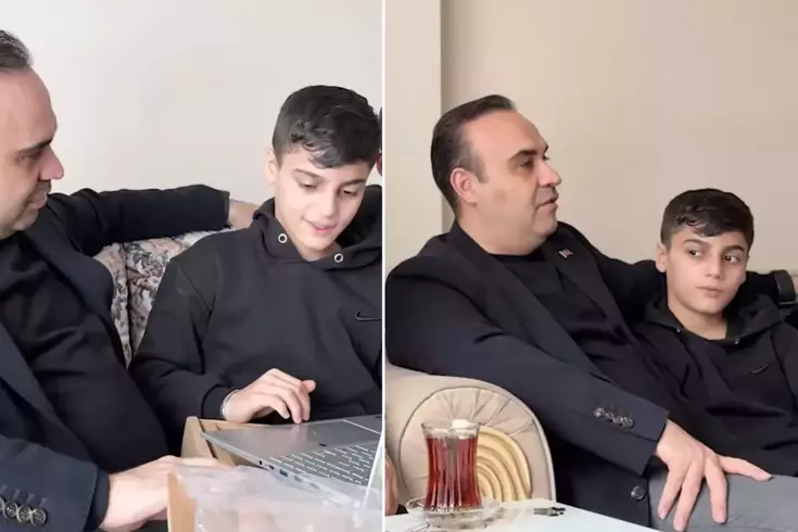 Altın dolu çantayı iade eden çocuklara Bakan Kacır'dan ödül