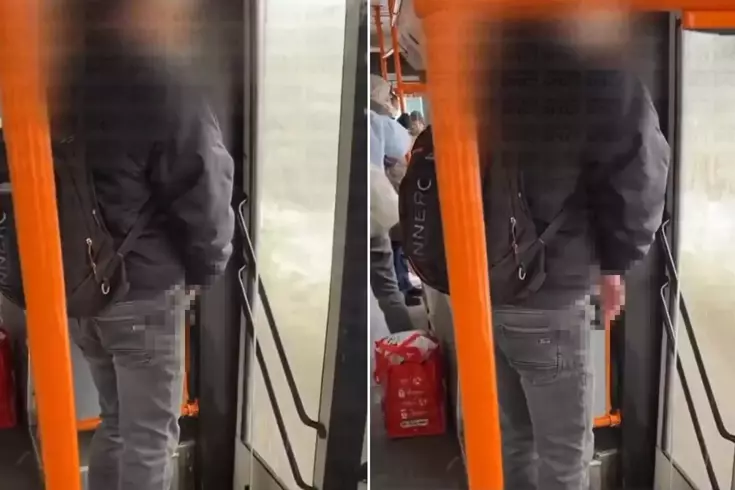 Belediye otobüsünde skandal hareket