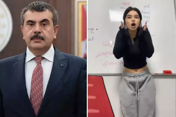 Sosyal medyada gündem olan öğretmen: Bakan Tekin'i etiketleyen bile var