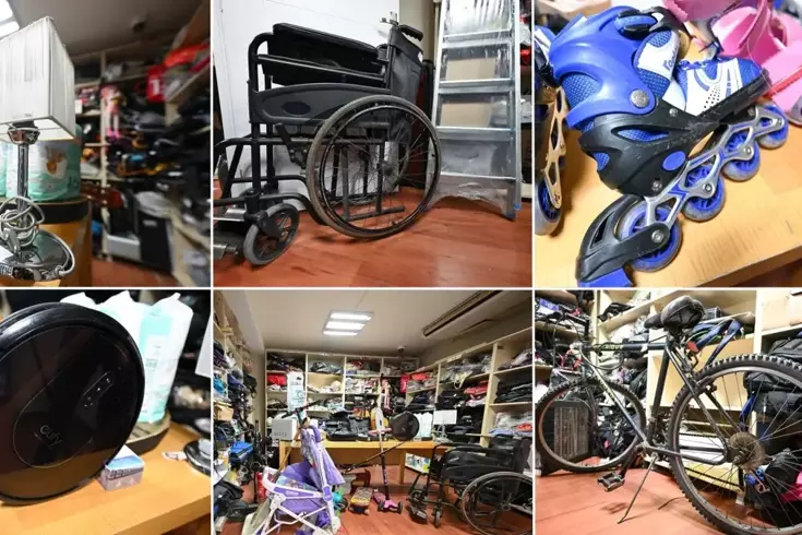 İETT araçlarında unutulan eşyalar arasında yok yok