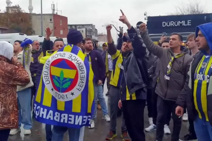 Fener taraftarı Çağlayan Adliyesi'nde! İşte atılan sloganlar