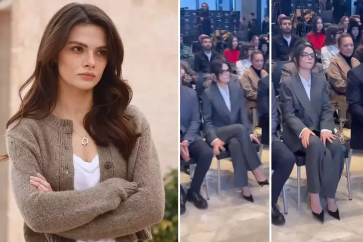 Bakan Ersoy'un da katıldığı toplantıya Sinem Ünsal damga vurdu