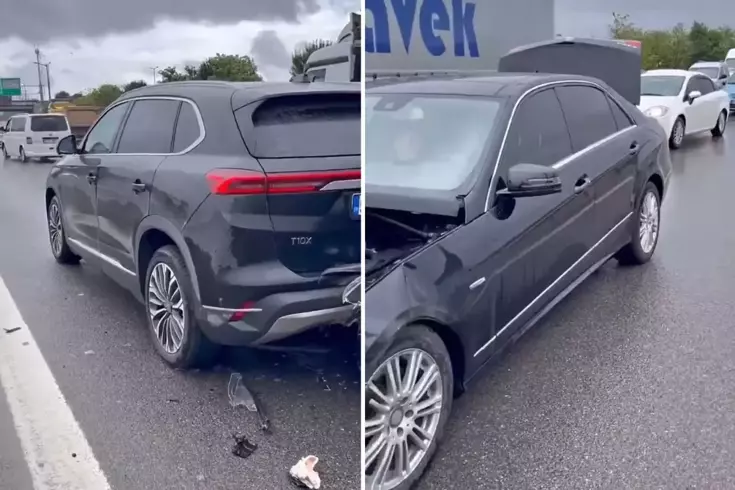 Mercedes, TOGG'a arkadan çarptı! Sonuç hayli şaşırtıcı