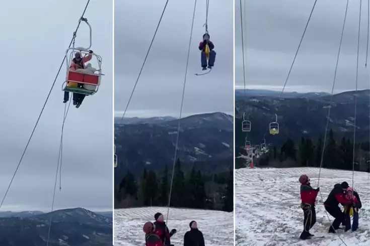 Ukrayna'da telesiyejde mahsur kalan 78 kişi kurtarıldı