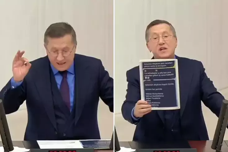 İYİ Party member Türkkan: Prisoners released from jail are issuing crime declarations.