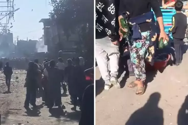 Aynı aşiretten iki grup arasında meydana savaşı! Taş ve sopa yetmedi, şişe de kullanıldı