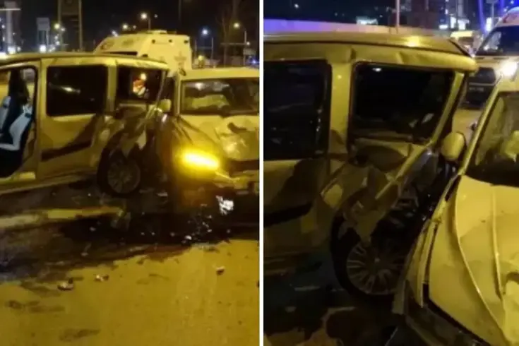 Araçlar bu hale geldi ama burunları bile kanamadı